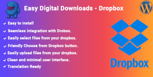 Easy digital downloads dropbox by wpeliteplugins codecanyon Easy digital downloads dropbox by wpeliteplugins codecanyon