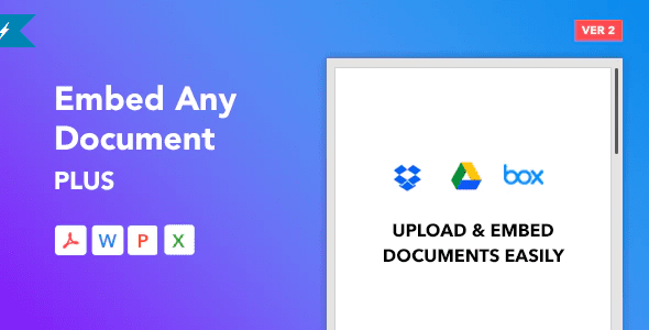 Embed any document plus wordpress plugin Embed any document plus wordpress plugin
