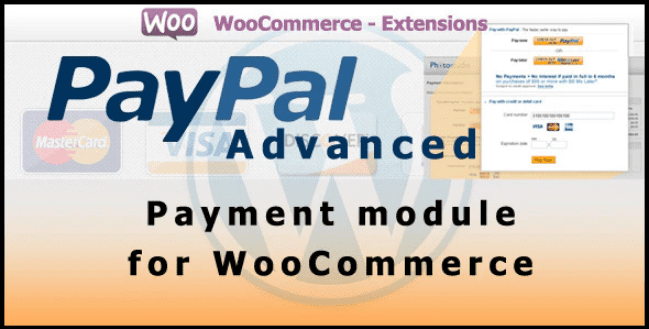 Paypal advanced payment gateway for woocommerce plugin wordpress 1