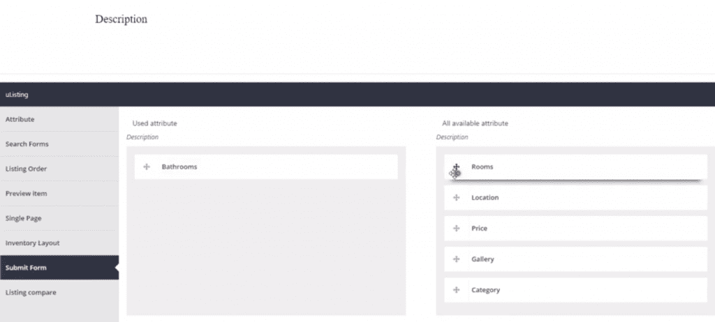 Submit form ulisting plugin wordpress