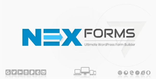 Nex forms the ultimate wordpress form builder plugin wordpress plugins WordPress pour créer des formulaires - Nex forms the ultimate wordpress form builder plugin wordpress