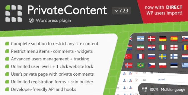 Privatecontent multilevel content plugin wordpress Privatecontent multilevel content plugin wordpress