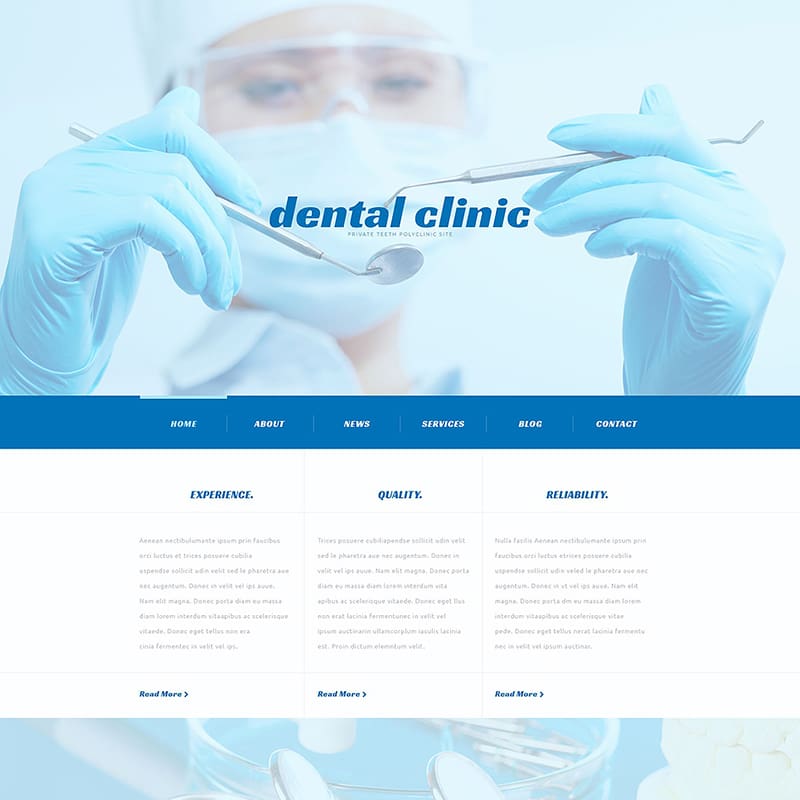 Dentistry Responsive WordPress Theme