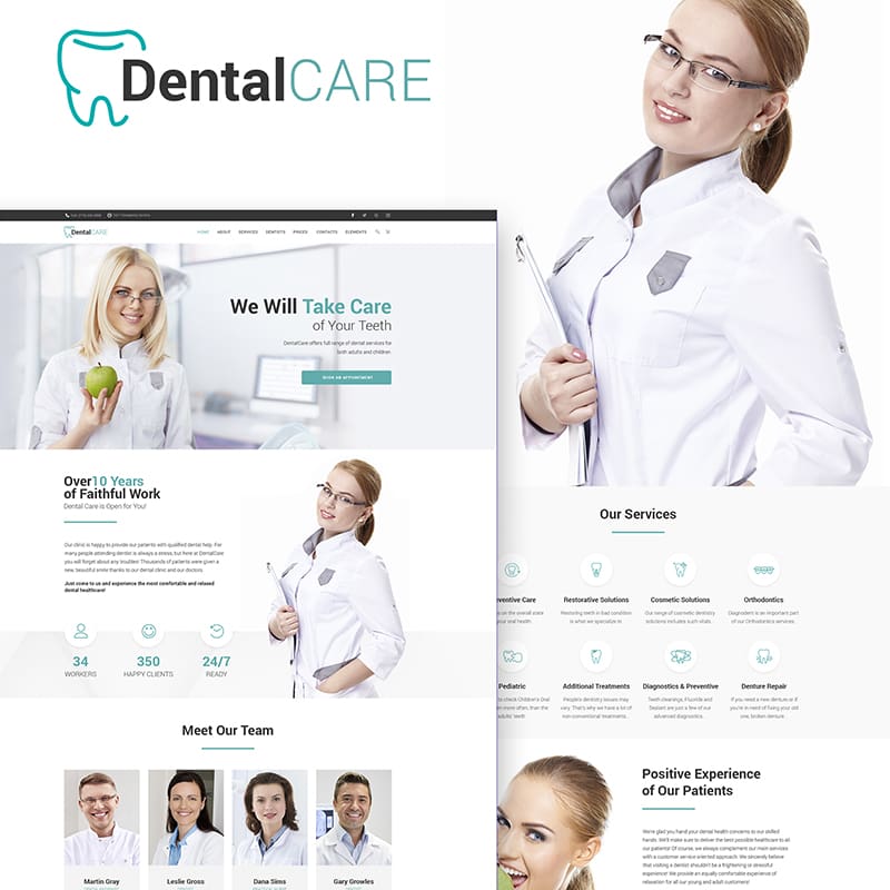 DentalClinic WordPress Theme 