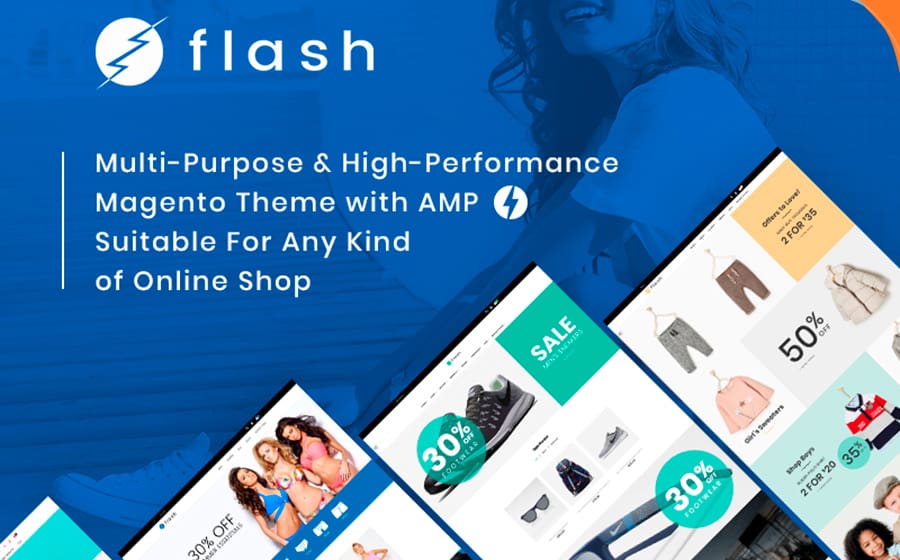 68618 big Flash - Thème Magento polyvalent et performant