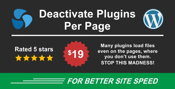 Deactivate plugins per page improve wordpress performance plugin wordpress Deactivate plugins per page improve wordpress performance plugin wordpress