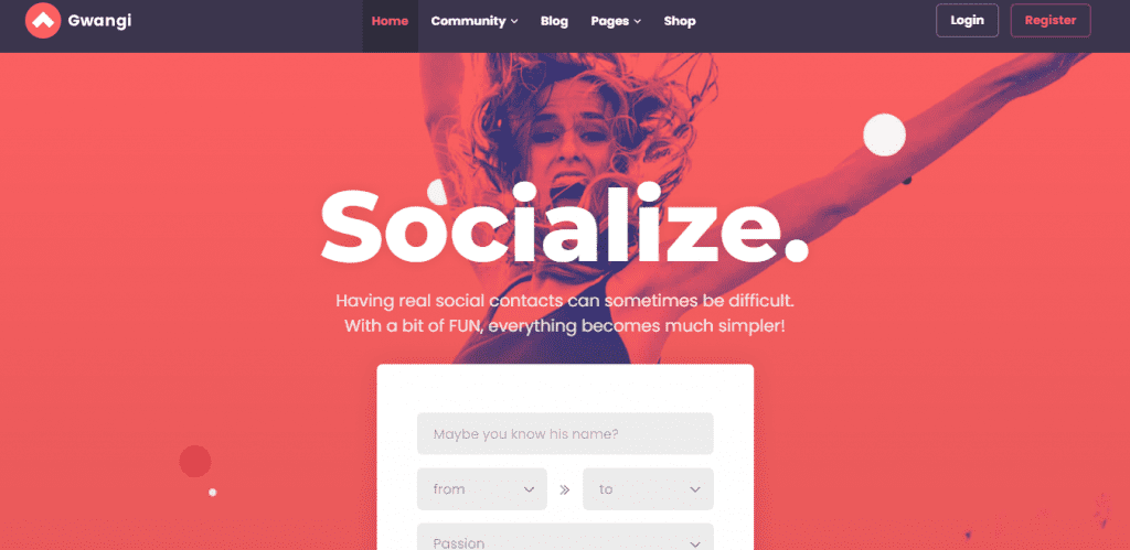 Gwangi-theme-wordpress-creer-site-web-reseau-social-site-web-communautaire » BlogPasCher