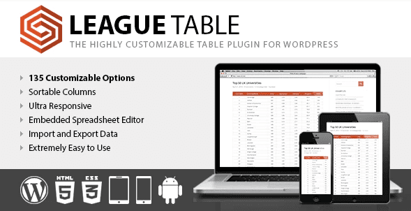 League table plugin wordpress League table plugin wordpress