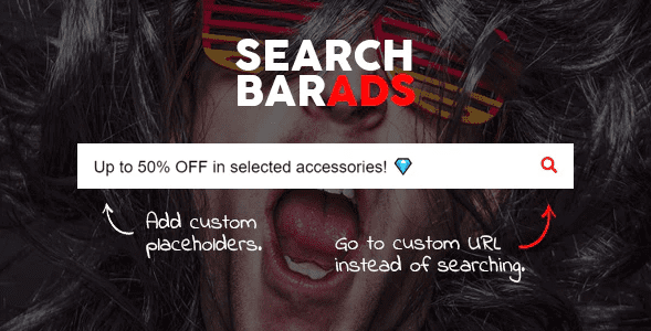 Search bar ads woocommerce plugin wordpress Search bar ads woocommerce plugin wordpress