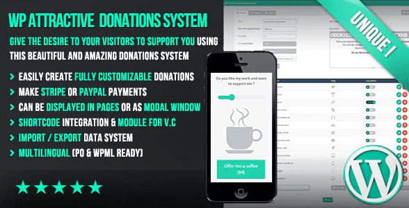 Wp attractive donations system easy stripe paypal donations plugin wordpress Wp attractive donations system easy stripe paypal donations plugin wordpress