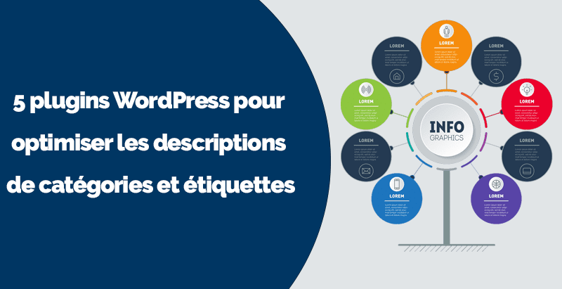 Tags de categorias de descrições de plug-ins Wordpress