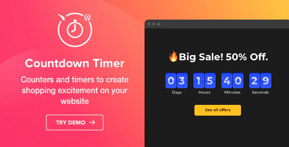 Countdown timer wordpress countdown timer plugin wordpress Countdown timer - meilleurs plugins WordPress de compte à rebours