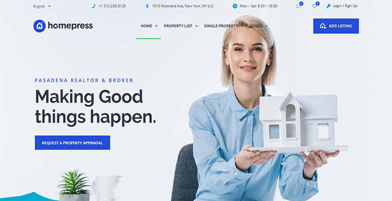 Homepress home agent Homepress home agent