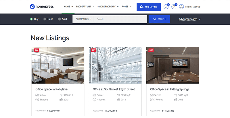 Homepress home header light Homepress home header light