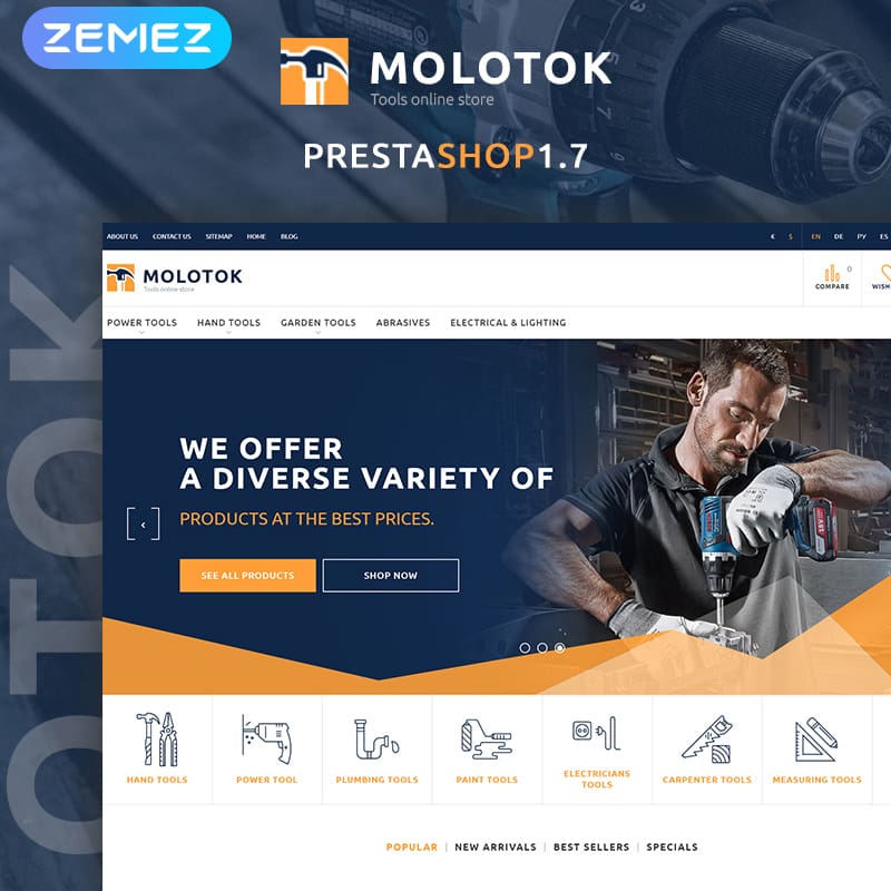66210 big Thème PrestaShop Molotok 2