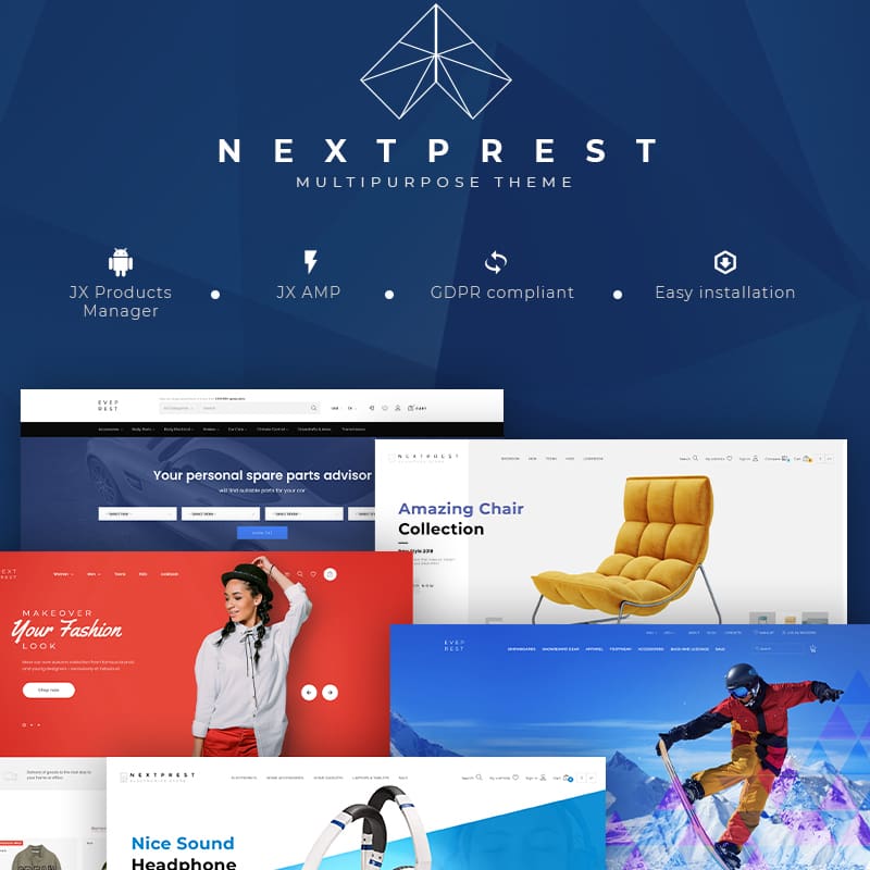 76952 big NextPrest - Thème PrestaShop Ecommerce Bootstrap propre et polyvalent