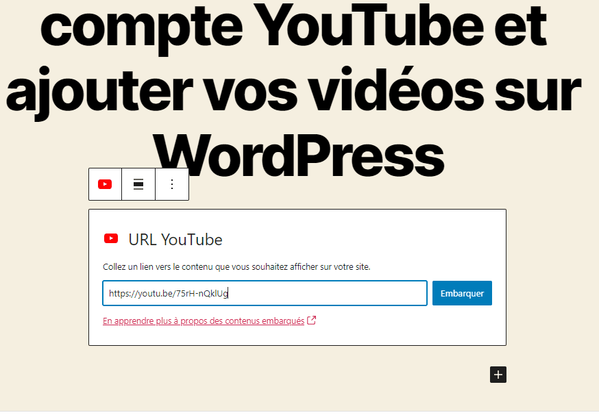 creer-un-compte-youtube-et-ajouter-videos-wordpress-10 » BlogPasCher Comment ajouter des vidéos YouTube sur WordPress