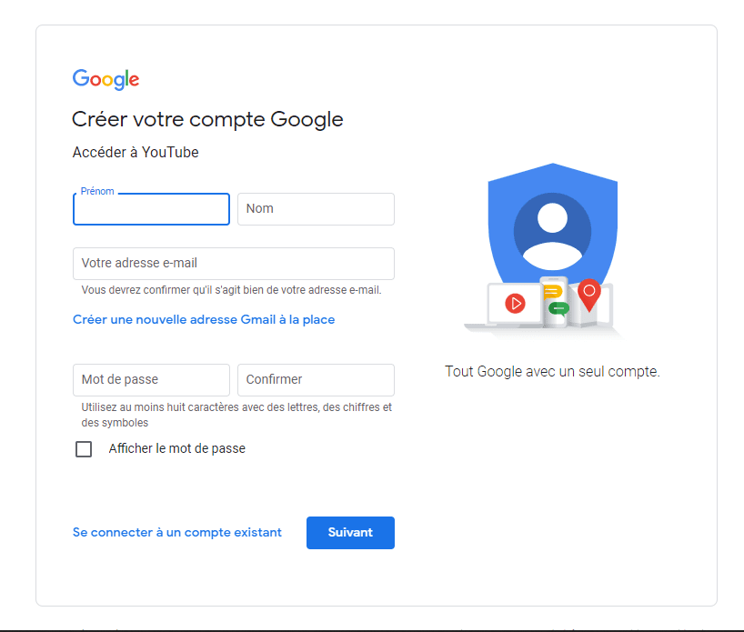 creer-un-compte-youtube-et-ajouter-videos-wordpress-2 » BlogPasCher créer un compte google