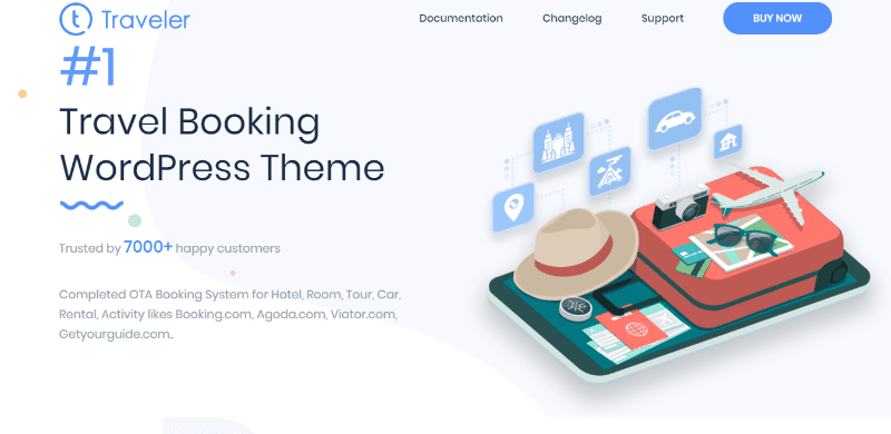 Traveler themes wordpress creer site web voyages tour operateur Traveler themes wordpress creer site web voyages tour operateur