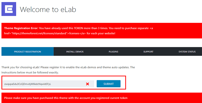 Elab keys error 2 Elab keys error 2