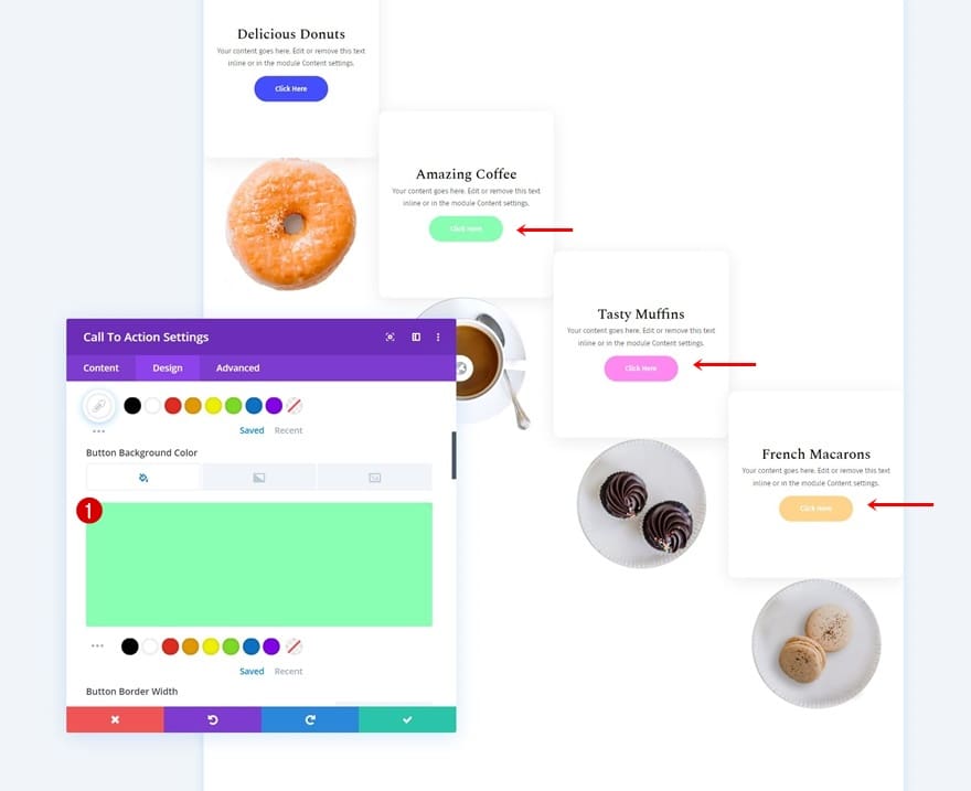 Modifier les couleurs des modules appels a laction Modifier les couleurs des modules appels a laction