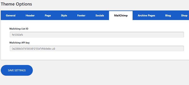 Thème wordpress elab theme options mailchimp Thème wordpress elab theme options mailchimp