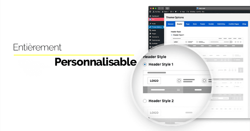 Thème wordpress elab theme options personnalisation Thème wordpress elab theme options personnalisation