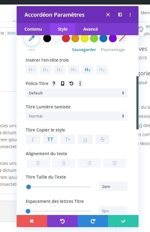 Configuration panel woocommerce Configuration panel woocommerce
