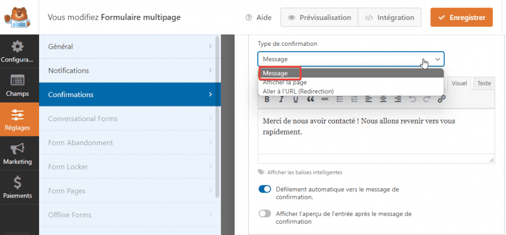 créer un formulaire multipage avec WPForms-11 » BlogPasCher