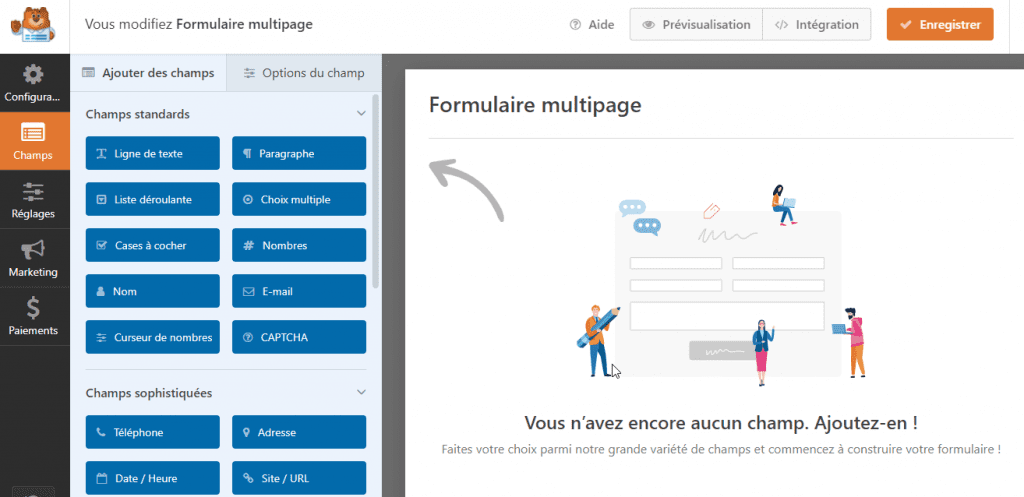 créer un formulaire multipage avec WPForms-2 » BlogPasCher