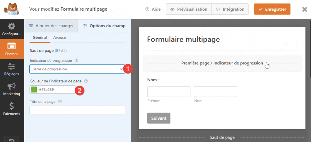 créer un formulaire multipage avec WPForms-6 » BlogPasCher