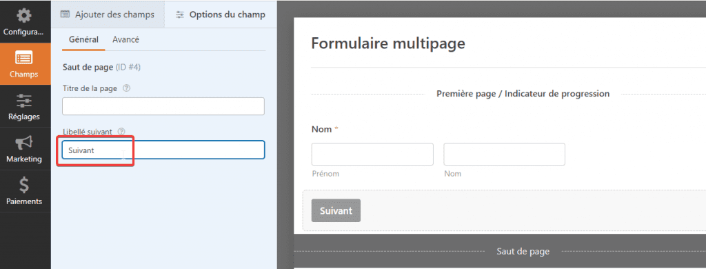 créer un formulaire multipage avec WPForms-7 » BlogPasCher
créer un formulaire multipage