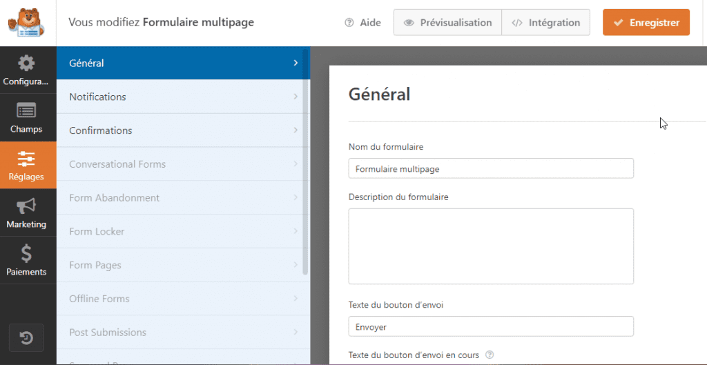 créer un formulaire multipage avec WPForms-9 » BlogPasCher