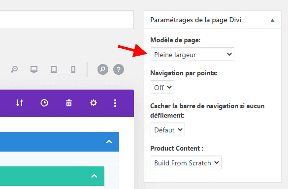 Modele pleine largeur divi Modele pleine largeur divi