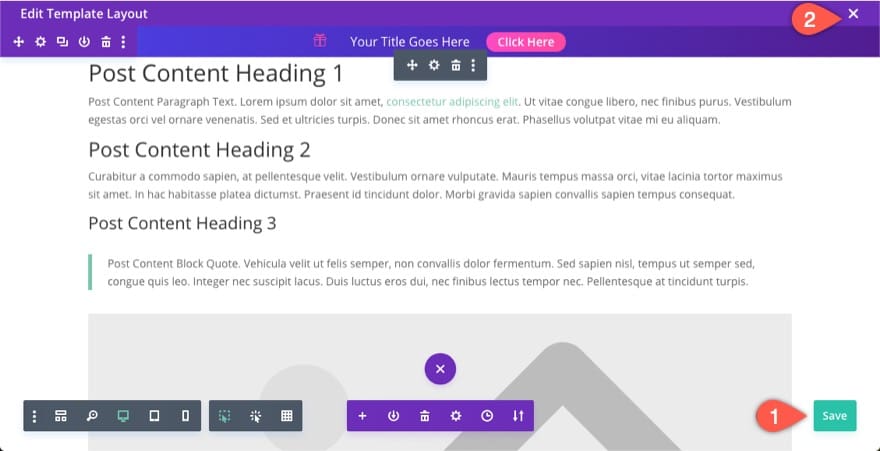 Enregistrer la mise en page divi Enregistrer la mise en page divi