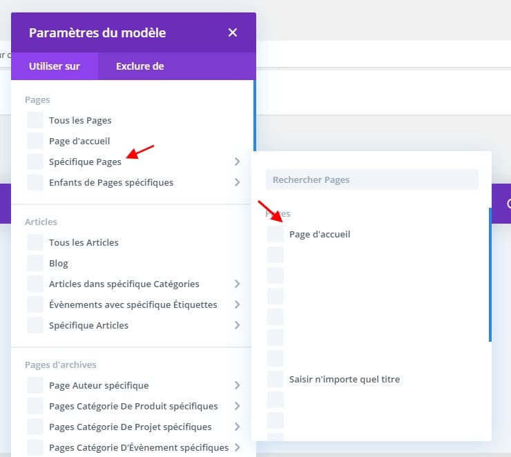 Page daccueil divi Page daccueil divi