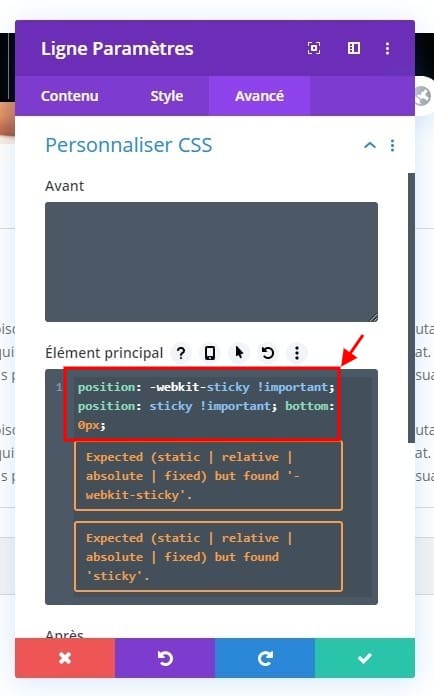 Personnaliser style css module divi Personnaliser style css module divi