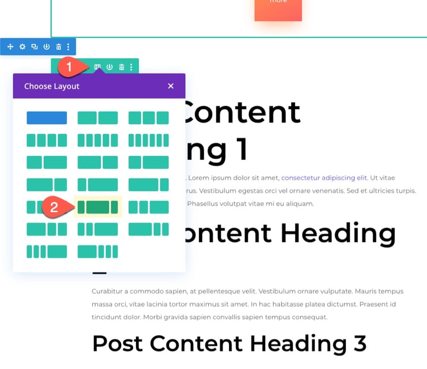 Ajouter une mise en page divi Ajouter une mise en page divi