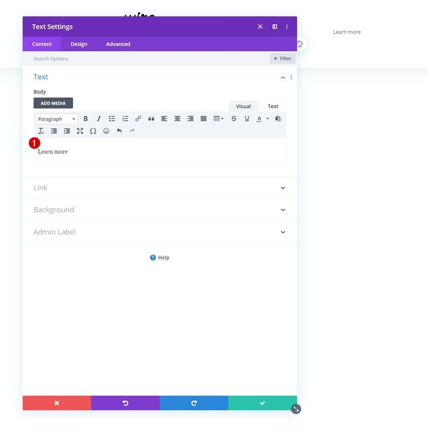 Ajouter une module texte divi Ajouter une module texte divi