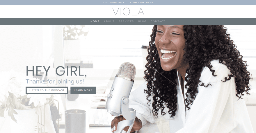 The viola The viola