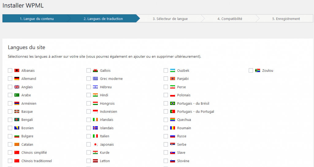 Wpml installer plugin wordpress 2