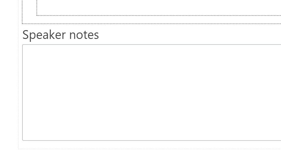 Ajouter des notes diapositive wordpress Ajouter des notes diapositive wordpress