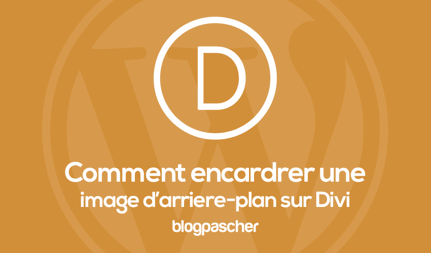 Comment encadrer une image d’arrière-plan avec les options de colonne de Divi