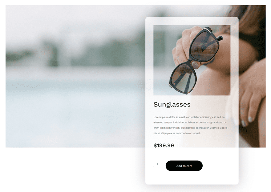 Conception divi image produit Conception divi image produit