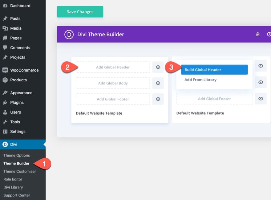 Creation den tete global divi Creation den tete global divi