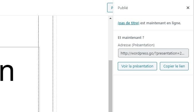 Diapositive création wordpress Diapositive création wordpress