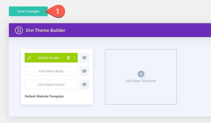 Enregistrer les modifications divi création entete Enregistrer les modifications divi création entete
