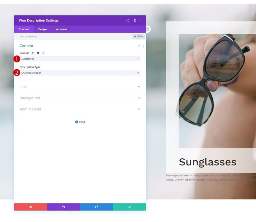 Module woo description divi Module woo description divi