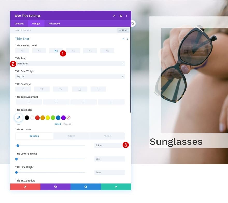 Personnaliser police titire module woocommerce Personnaliser police titire module woocommerce