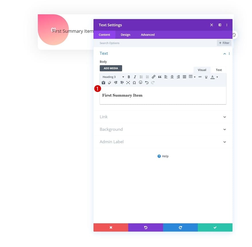 Ajouter contenu module texte Ajouter contenu module texte